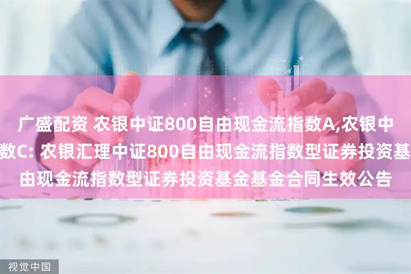广盛配资 农银中证800自由现金流指数A,农银中证800自由现金流指数C: 农银汇理中证800自由现金流指数型证券投资基金基金合同生效公告